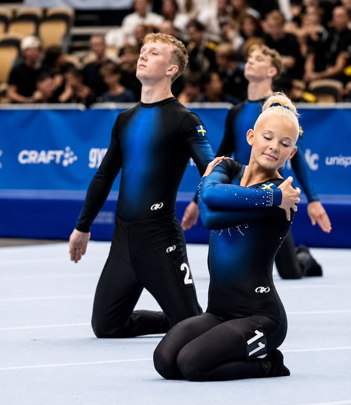 GEFLE Trupp dam och herr – truppgymnastik