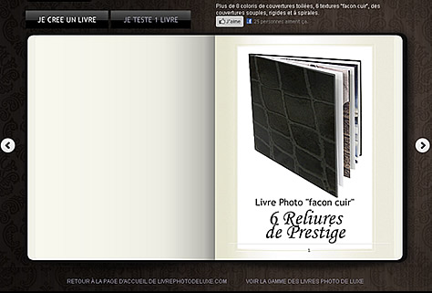 Découvrez notre gamme de livres photo en cuir Livre Photo couvertures cuir