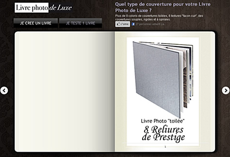 Découvrez notre gamme de livres photo en toile Livre Photo couvertures toilées