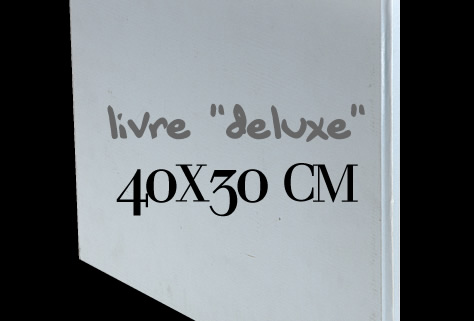Découvrez notre série de livres photo grands formats Livre Photo format 40x30 cm