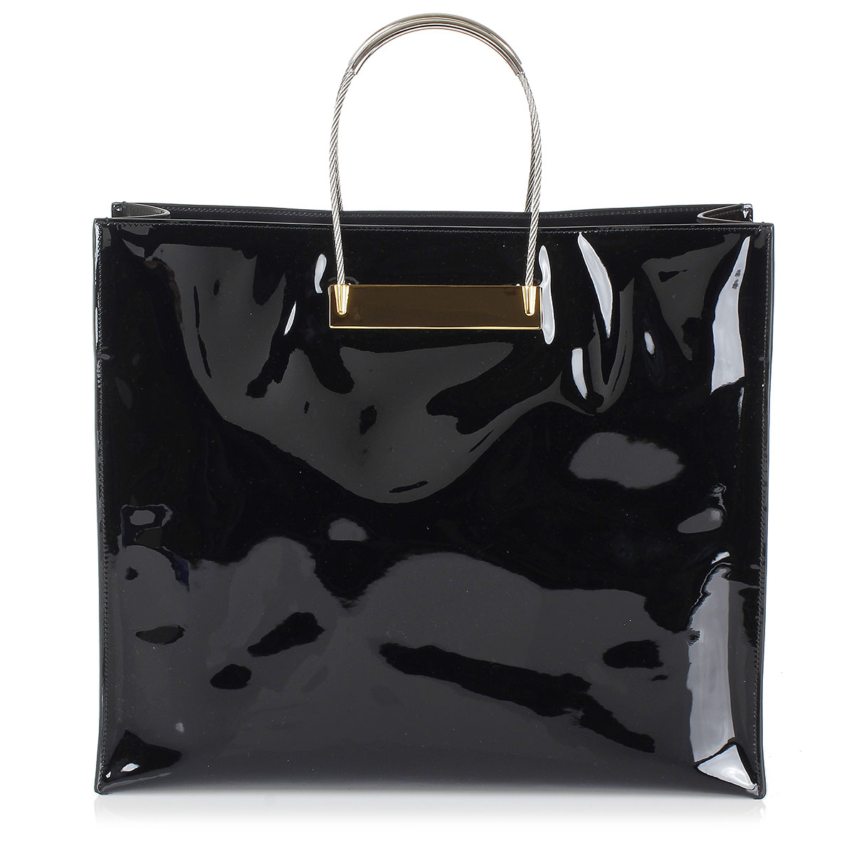 balenciaga patent leather bag