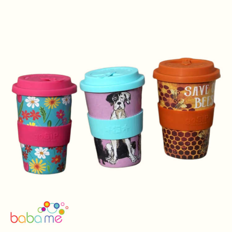 Printed Plastic Reusable Coffee Cups