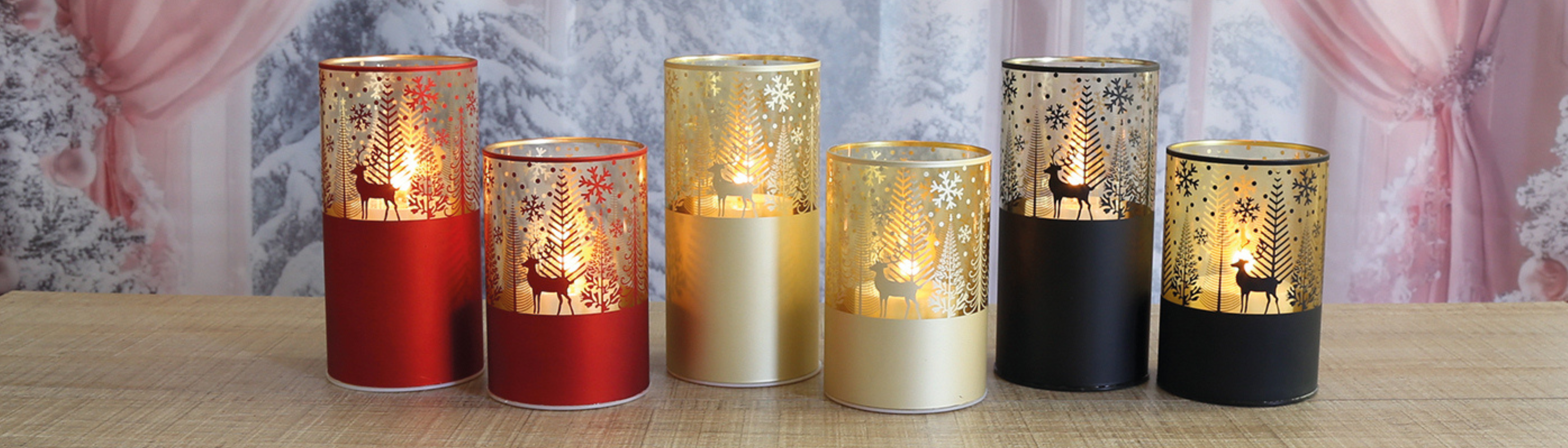 B. STC Christmas LED Glass B. STC Christmas LED Glass