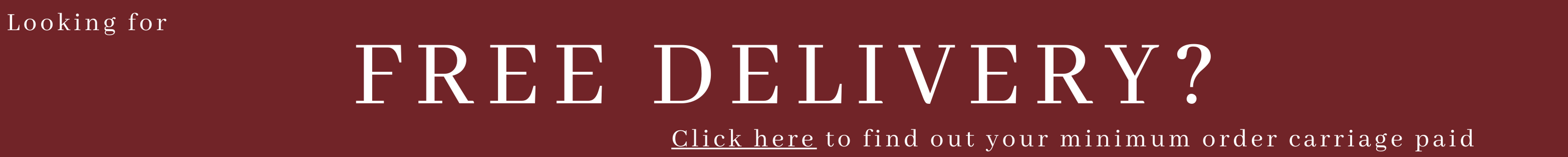 STC Delivery Option AW26 Banner