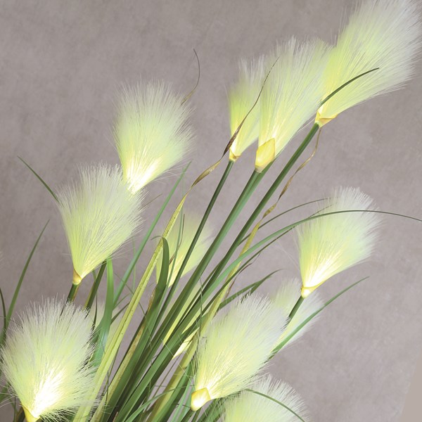 Light Up Floral Reed Grass100cm