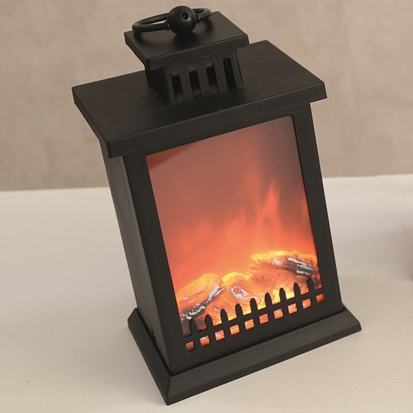 LED Fireplace Lantern 14x25cm LED Fireplace Lantern 14x25cm