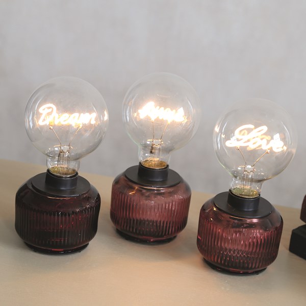 LED Love Home Dream 18cm 3 Assorted LED Love Home Dream 18cm 3 Assorted