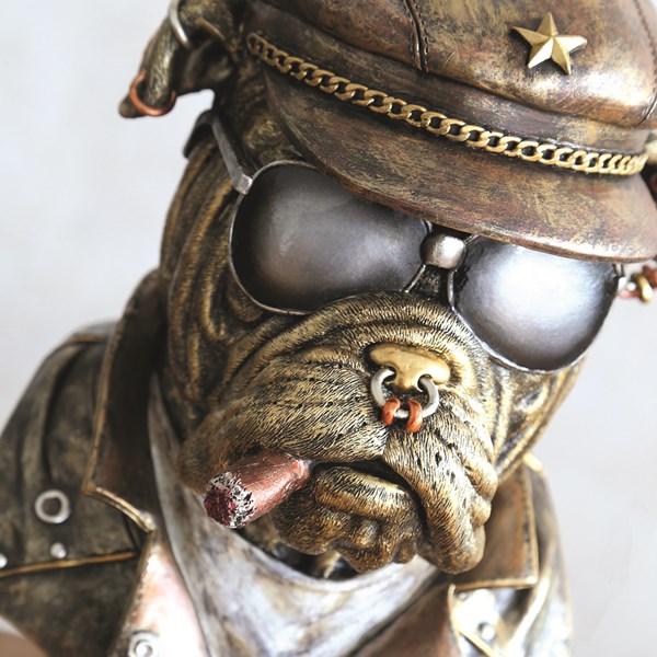 Bulldog Flying Ace 21x36cm