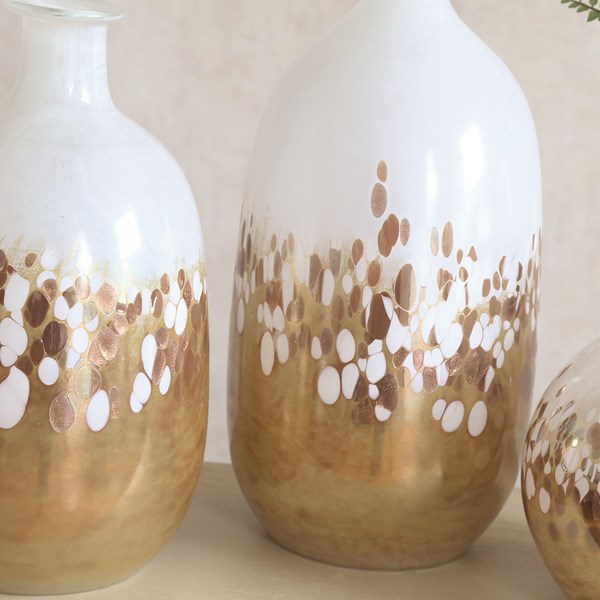 Gold Foil Vase 39cm