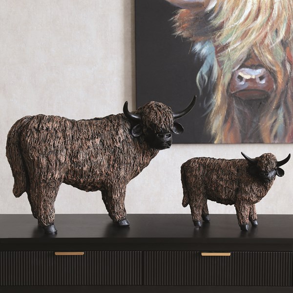 Highland Cow Figurine 57cm Highland Cow Figurine 57cm