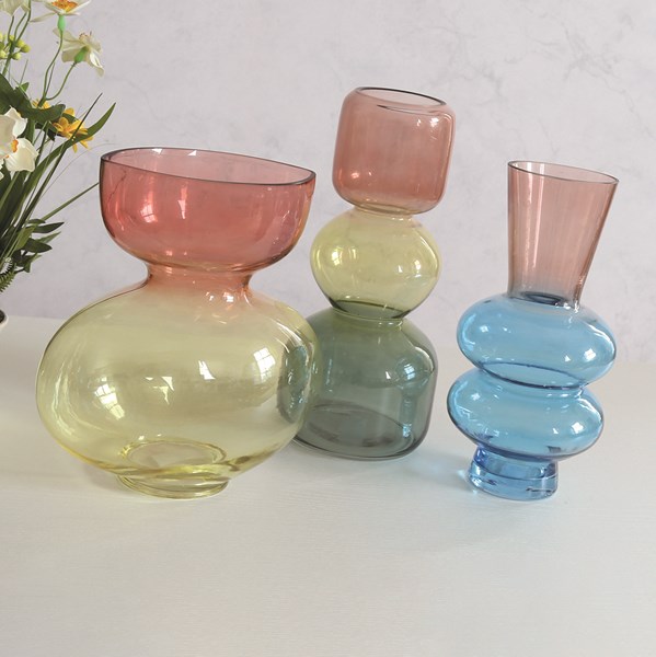 3 Tone Colour Vase 31.5cm 3 Tone Colour Vase 31.5cm