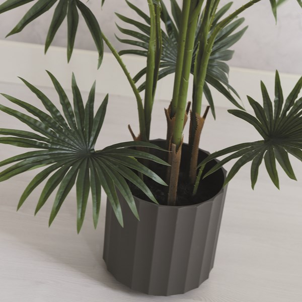 Fan Palm Artificial Tree in Pot 120cm