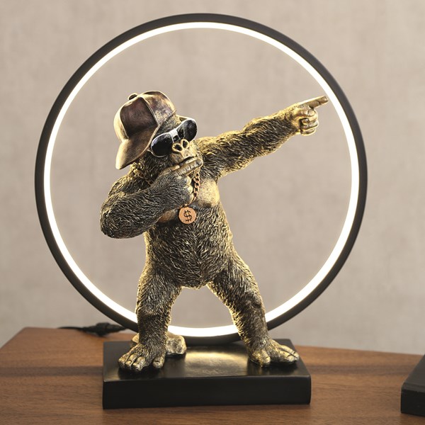 LED Gorilla Lamp 38cm