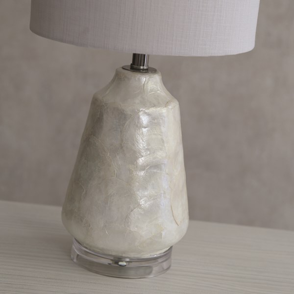 Mother of Pearl Table Lamp 46cm
