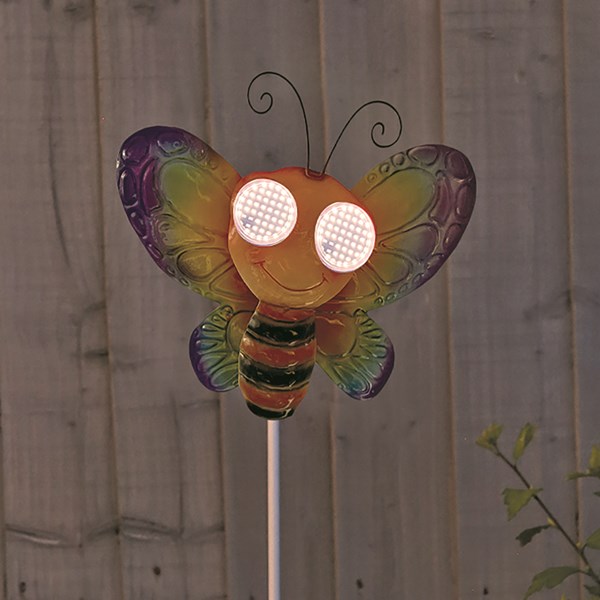 Solar Butterfly Stake 91cm