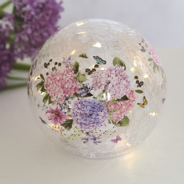 Hydrangea LED Ball 14cm
