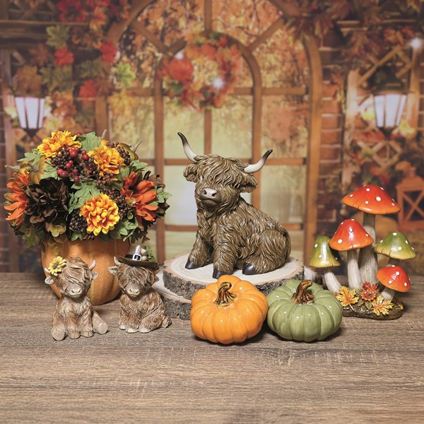 Pumpkins 11x8cm 3 Assorted Colours Pumpkins 11x8cm 3 Assorted Colours