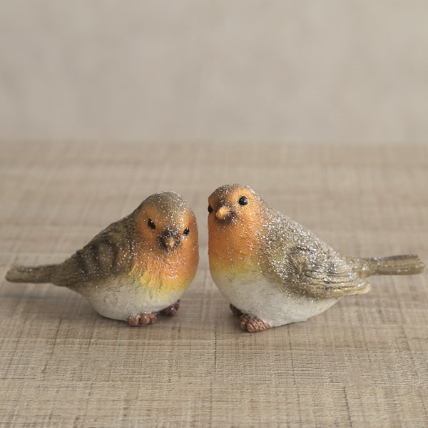 Robin Figurines 11 x 9cm 2 Assorted Robin Figurines 11 x 9cm 2 Assorted