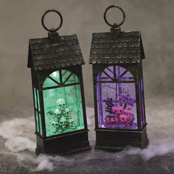 LED Halloween House Spinner 31cm LED Halloween House Spinner 31cm