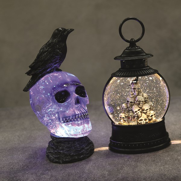 LED Skull Water Spinner 23cm LED Skull Water Spinner 23cm