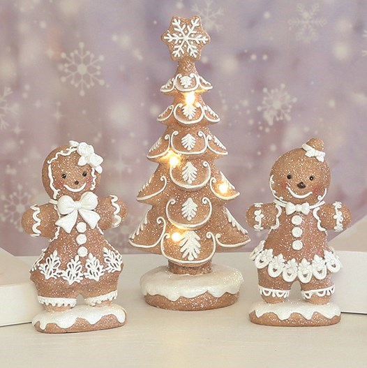 Gingerbread Figurines 16cm 2 Assorted Gingerbread Figurines 16cm 2 Assorted