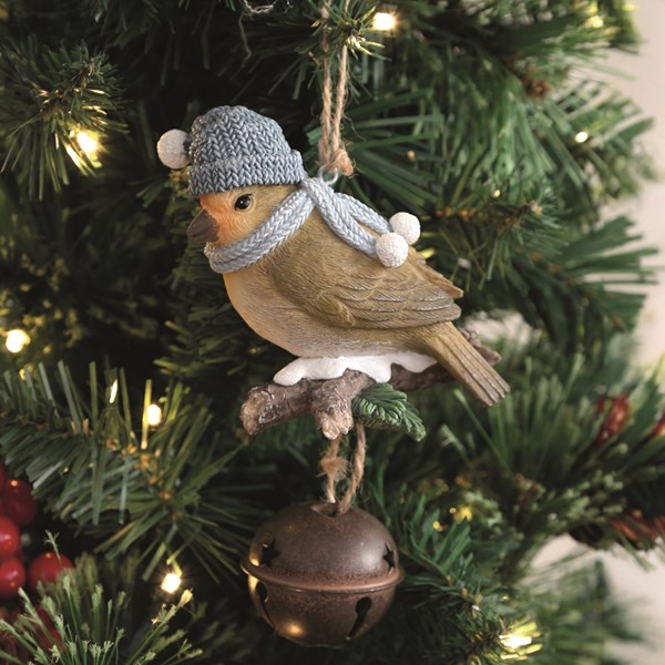 Robin Tree Decoration 9cm 2 Assorted Robin Tree Decoration 9cm 2 Assorted