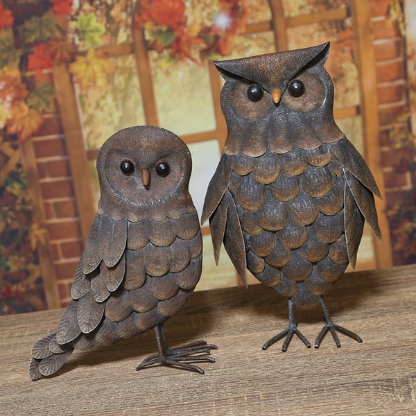 Metal Owl 31cm