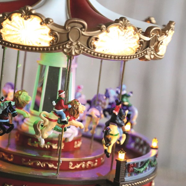LED Musical Carousel 30x36cm LED Musical Carousel 30x36cm