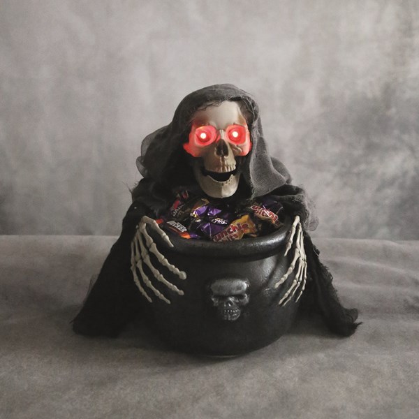 LED Animated Reaper Bowl 33cm LED Animated Reaper Bowl 33cm