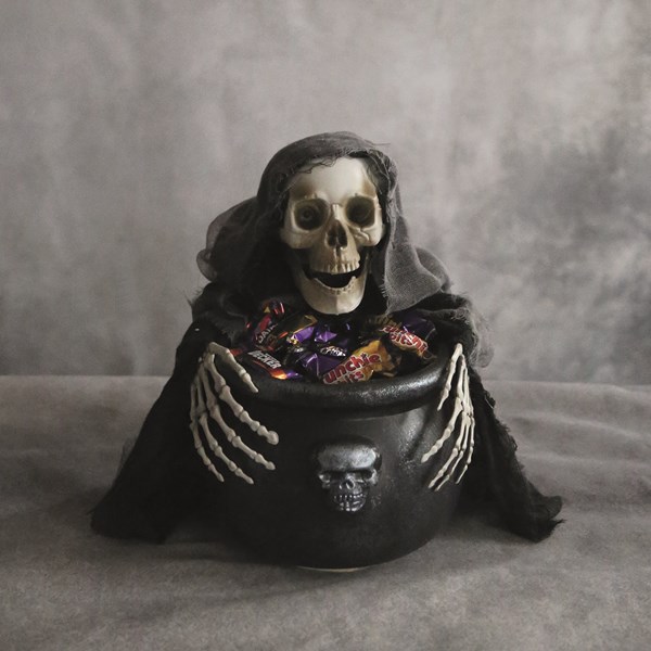 LED Animated Reaper Bowl 33cm LED Animated Reaper Bowl 33cm