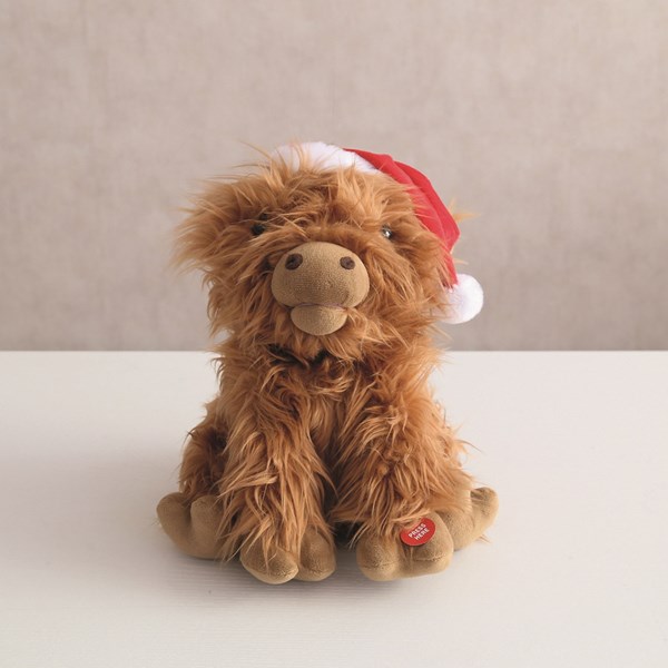 Highland Cow Jingle Bell 30cm