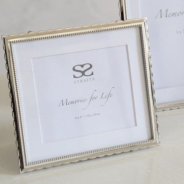 Metal Photo Frame 4x4in