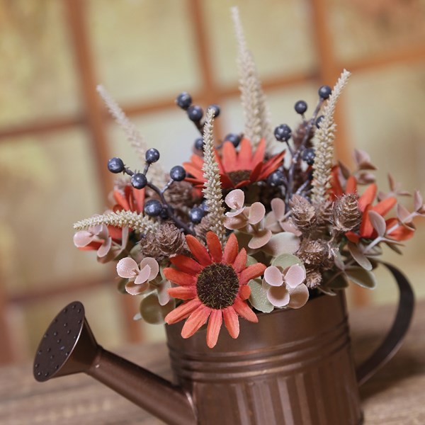 Watering Can Floral 23x23cm