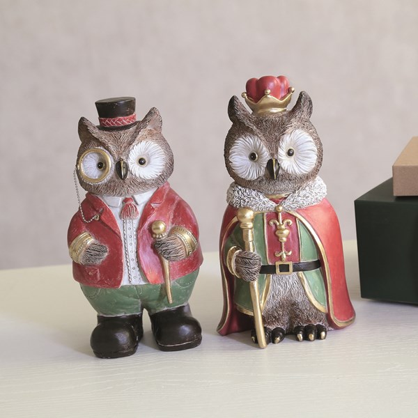 Owl 2 Assorted 11x20cm Owl 2 Assorted 11x20cm