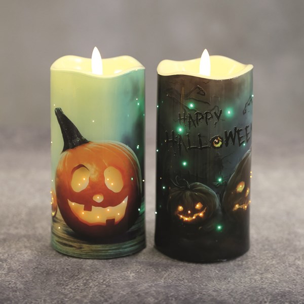 LED Halloween Candle 2 Assorted LED Halloween Candle 2 Assorted