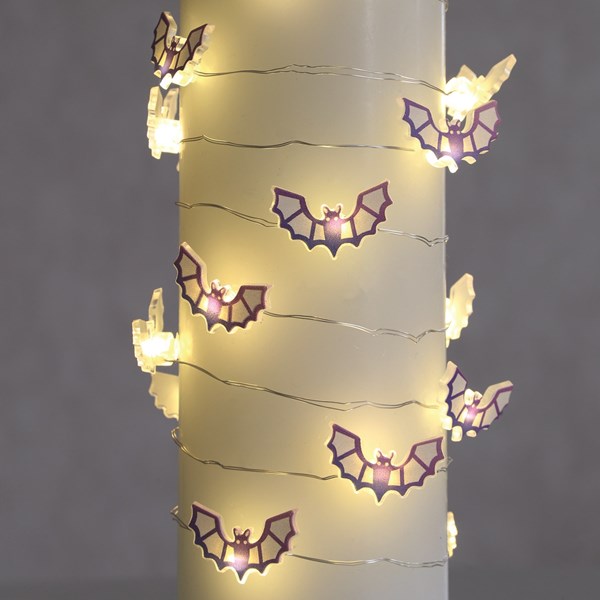 Halloween String Lights (20L) 3 Assorted Halloween String Lights (20L) 3 Assorted