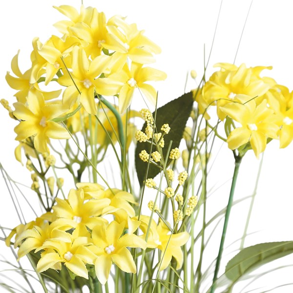 Yellow Hyacinth Grass Floral Bundle 45cm Yellow Hyacinth Grass Floral Bundle 45cm