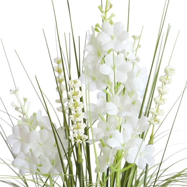 White Lavender Grass Floral Bundle 65cm White Lavender Grass Floral Bundle 65cm