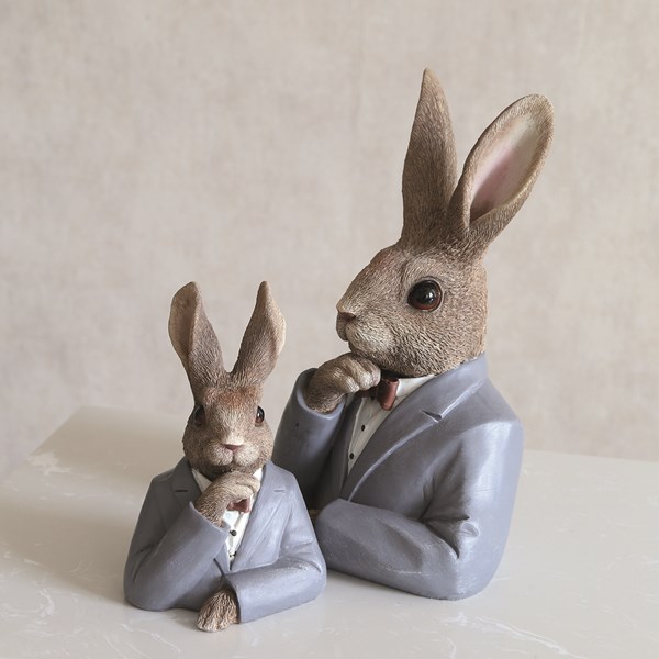Dapper Rabbit wearing Suit 24cm Dapper Rabbit wearing Suit 24cm