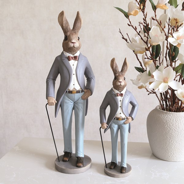 Standing Rabbit in Suit 29cm Standing Rabbit in Suit 29cm
