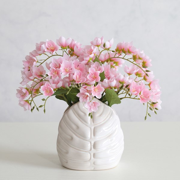Floral Pink Pot 25x26cm