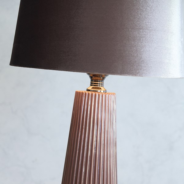 Table Lamp Dusk Pink 67cm Table Lamp Dusk Pink 67cm