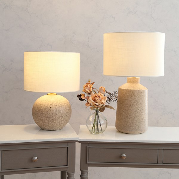 Cement Table Lamp 45cm