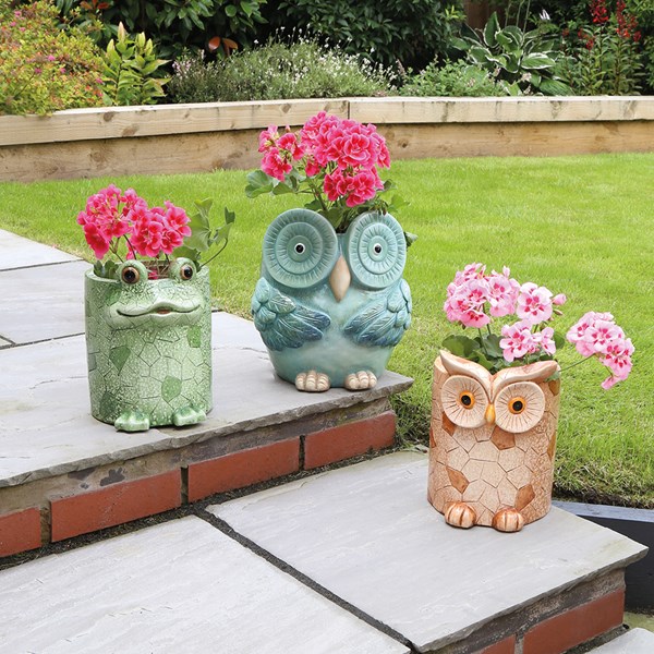 Owl Planter 22x16cm