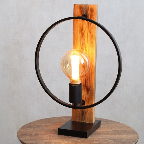 Circle On Base Table Lamp 42cm