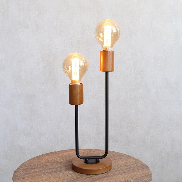 Metal Table Lamp 15x43cm