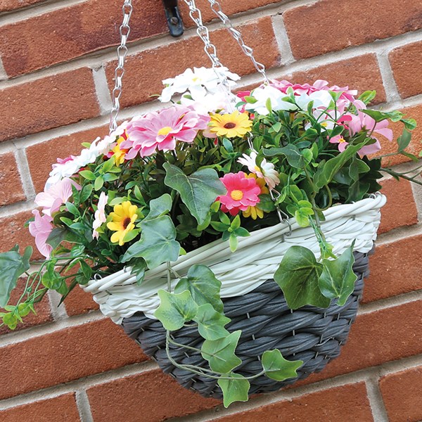 Floral Hanging Basket 53cm