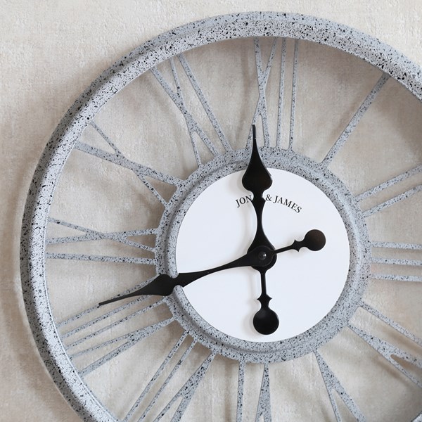 Grey Wall Clock 45cm Grey Wall Clock 45cm