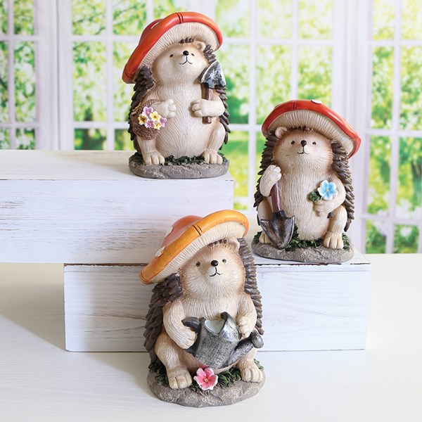 Mushroom Hedgehog 16cm 3 Assorted Mushroom Hedgehog 16cm 3 Assorted