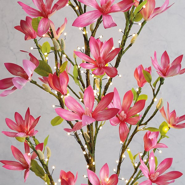 LED (80L) Pink Magnolia Tree 90cm LED (80L) Pink Magnolia Tree 90cm